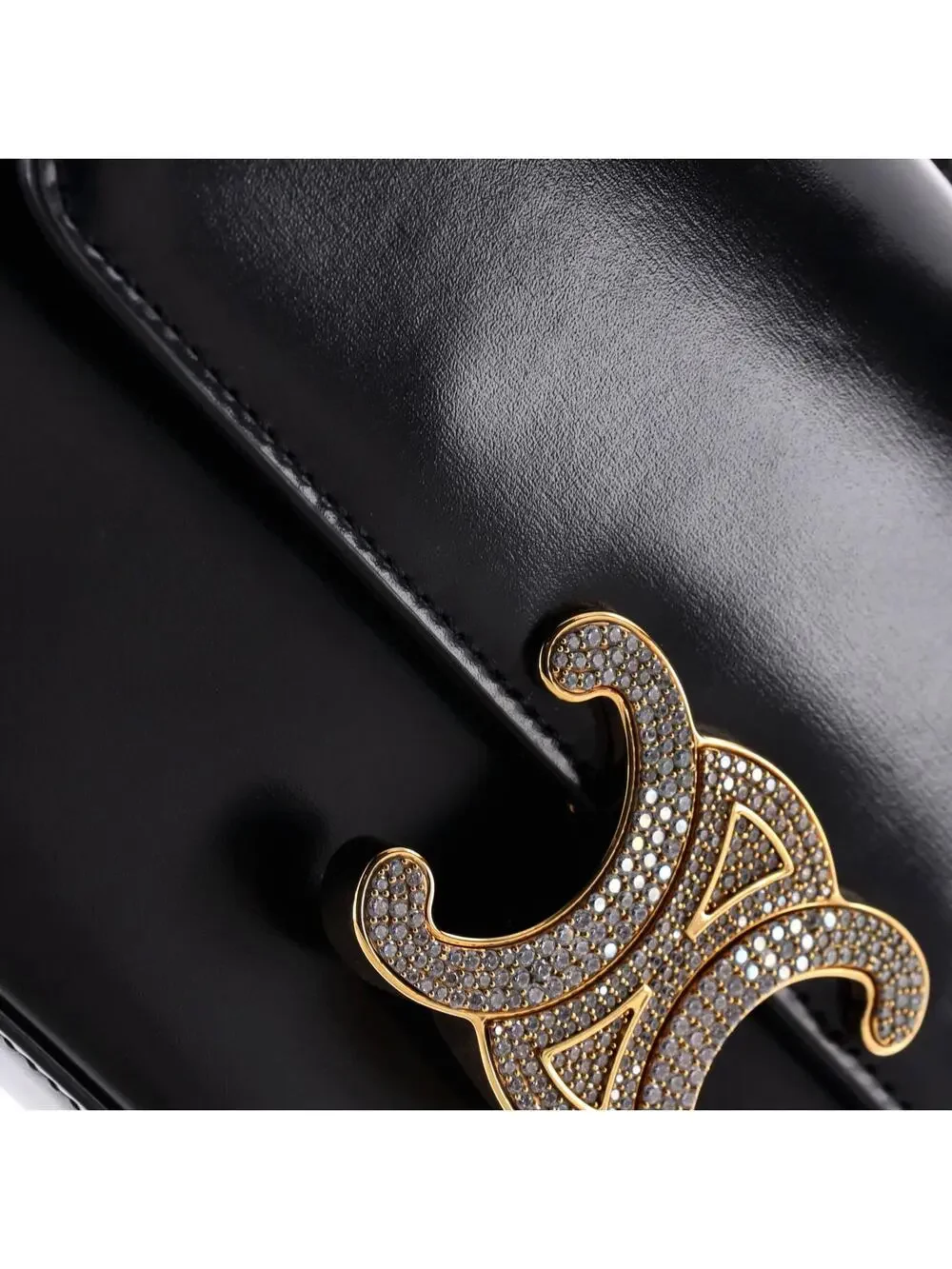 Celine Triomphe Chain Shoulder Bag #340581C24B
